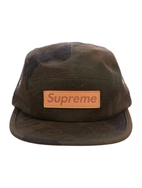 white supreme lv hat|supreme camp cap camo.